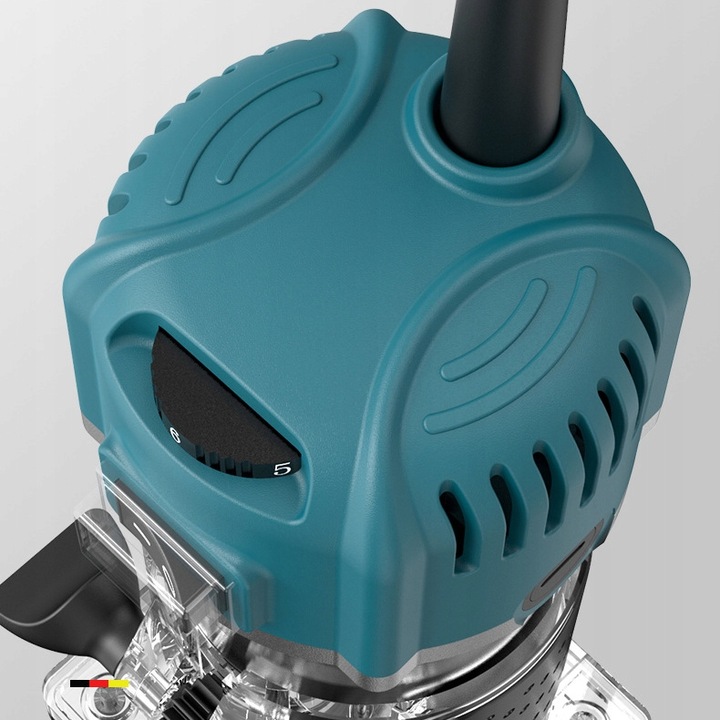 Frezarka górnowrzecionowa 800 W,metalowy korpus,niebieskie