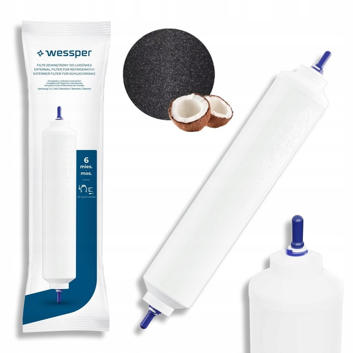 2x Filtr lodówki Samsung zamiennik do DA29-10105J HAFEX/EXP na wężyk