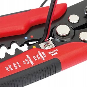 ŚCIĄGACZ IZOLACJI KABLI PRZEWODÓW ZACISKARKA AUTO