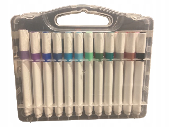 FLAMASTRY PISAKI AKRYLOWE DO RÓŻNYCH POWIERZCHNI 24 szt