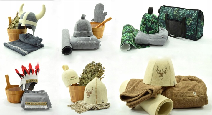 Czapka filcowa do sauny XL