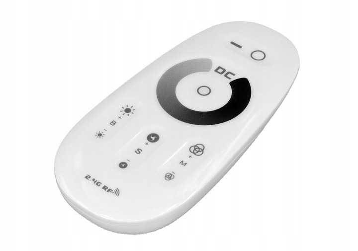 ŚCIEMNIACZ LED STEROWNIK RF RADIOWY MONO PILOT TOUCH 12A 144W UCHWYT