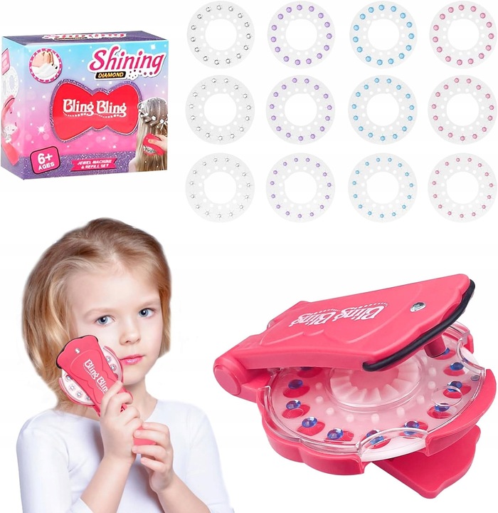 Zestaw Do Robienia Bizuterii Maszynka Do Tworzenia Biżuterii Ozdob Na Wlosy