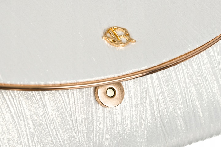 Kopertówka damska torebka wizytowa wieczorowa listonoszka z klapką Rovicky