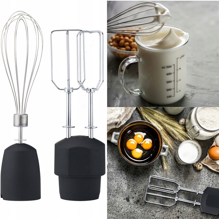 Blender ręczny wielofunkcyjny 8w1 Yoer +Tytanowe ostrza 1500W +14