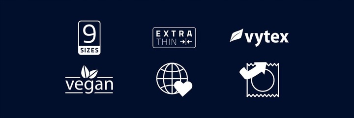 MY.SIZE Pro 69 mm prezerwatywy cienkie ścianki rozmiar XXL 10 szt nawilżane