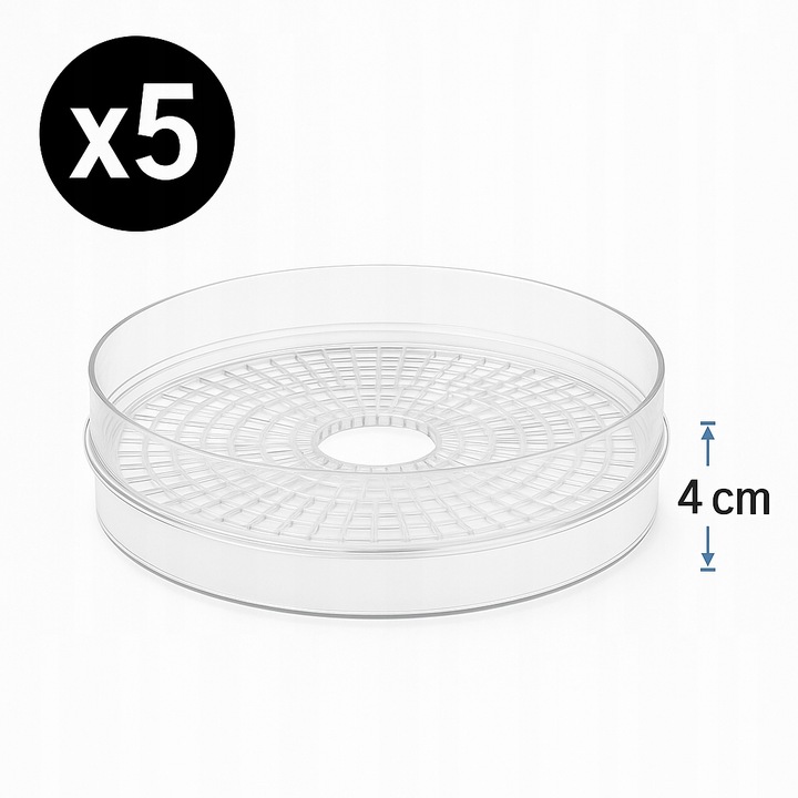 SUSZARKA SPOŻYWCZA DO GRZYBÓW OWOCÓW WARZYW REGULACJA 5 POZIOMÓW 600W