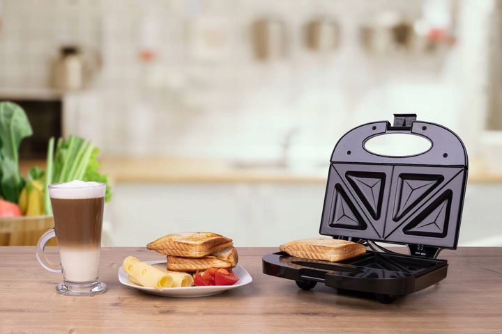 TOSTER OPIEKACZ DO KANAPEK TOSTÓW SANDWICH 700W TITANUM 2 X TOSTY