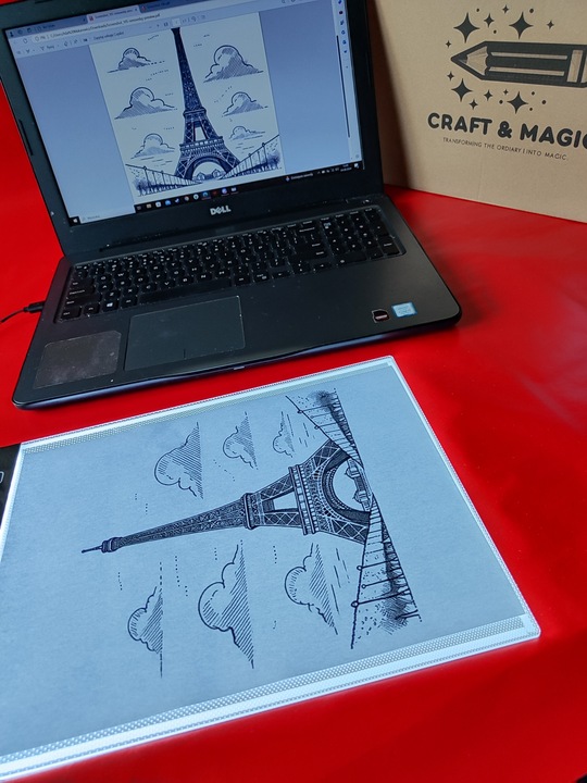 TABLET GRAFICZNY LED - BRIGHTPAD - PREZENT NA ŚWIĘTA - DESKA LED