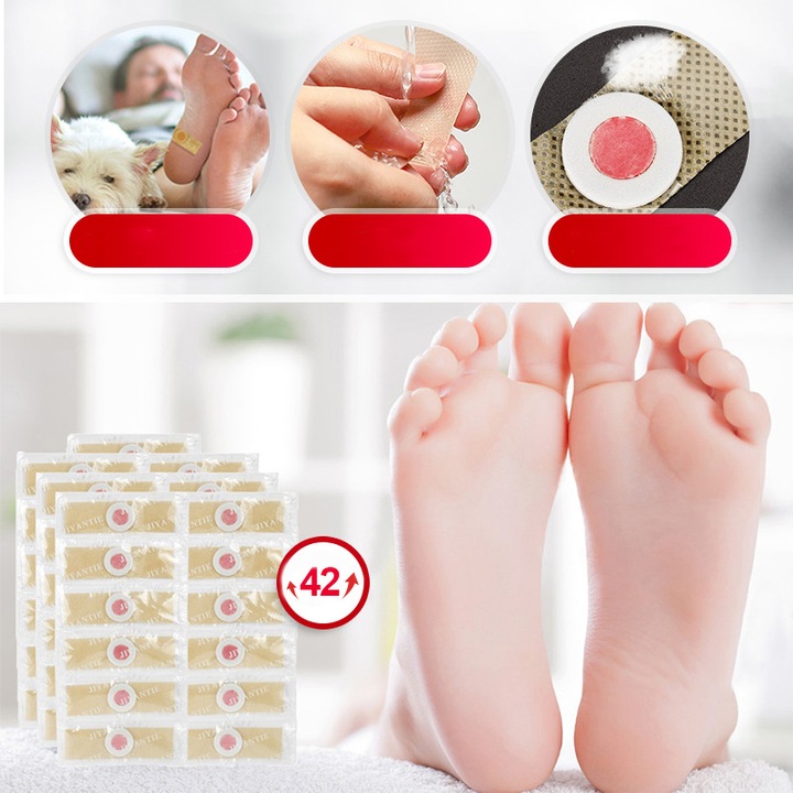 Plastry Usuwające Kurzajki na odciski Odcisków Stóp Plastry 42 Szt