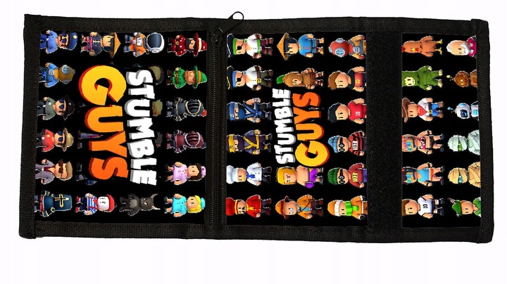 KOMPLET STUMBLE GUYS portfel Saszetka Zestaw GRA