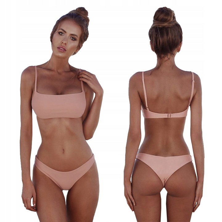 STRÓJ KĄPIELOWY SEXY BIKINI BRAZYLIJSKIE DWUCZĘŚCIOWY KOSTIUM TOP KOLORY L