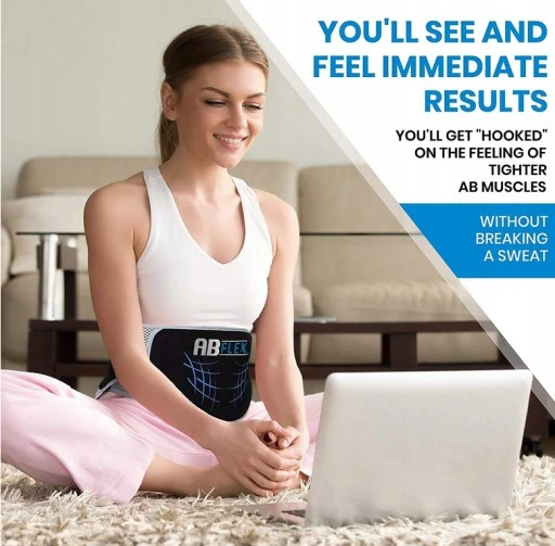 ABFLEX AB ELEKTROSTYMULATOR MIĘŚNI BRZUCHA TRENER