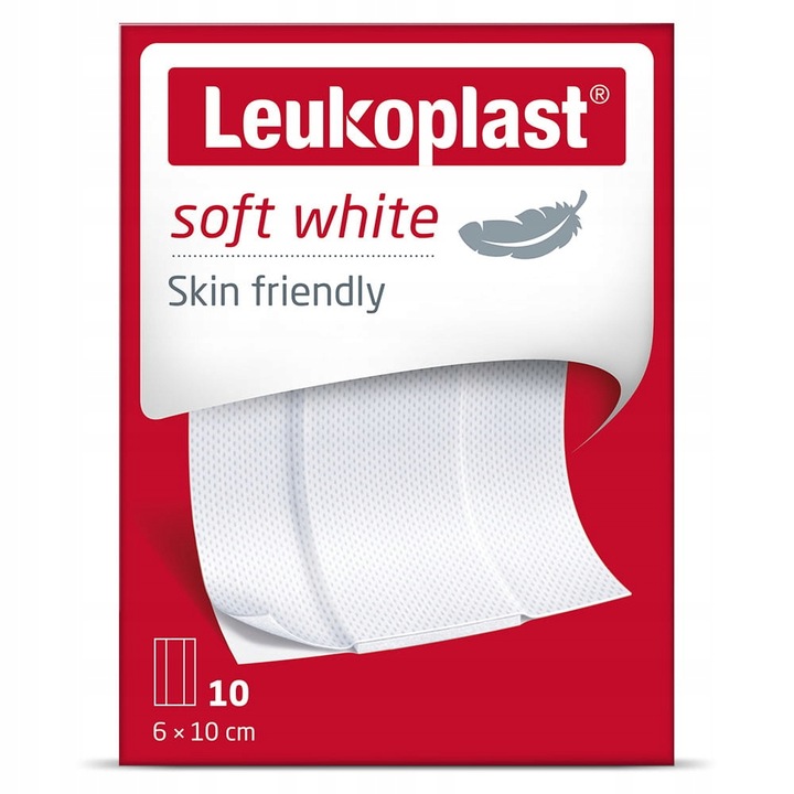 Plastry Leukoplast Soft Do Cięcia 6x10cm