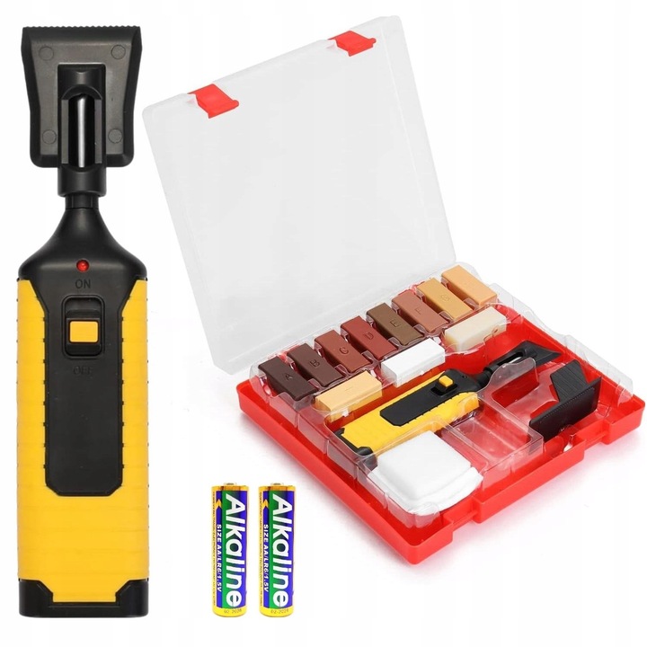 Zestaw do naprawy podłóg laminowanych DREWNA 11-kolorowe bloki woskowe