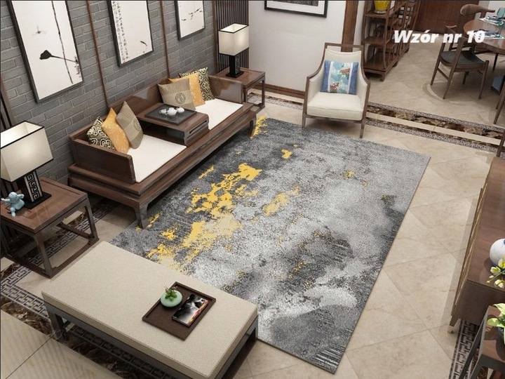 DYWAN DO SALONU 100x150 CM NOWOCZESNE WZORY ANTYPOŚLIZGOWY LOFT XL!!