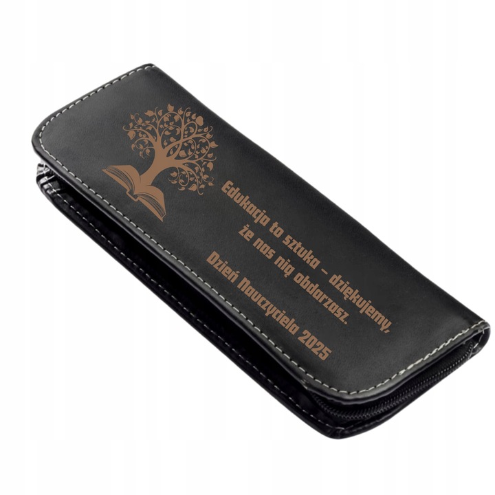 Zestaw Piśmienniczy z Dedykacją Grawerem w Etui na Prezent