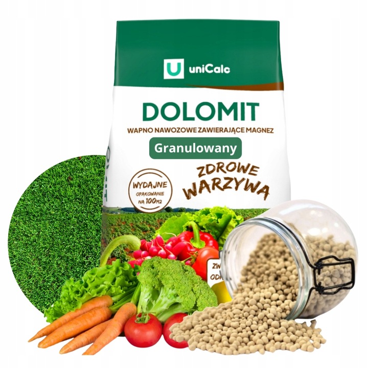 Wapno Ogrodowe Nawozowe Do Trawników Warzyw Owoców Dolomit Granulowane