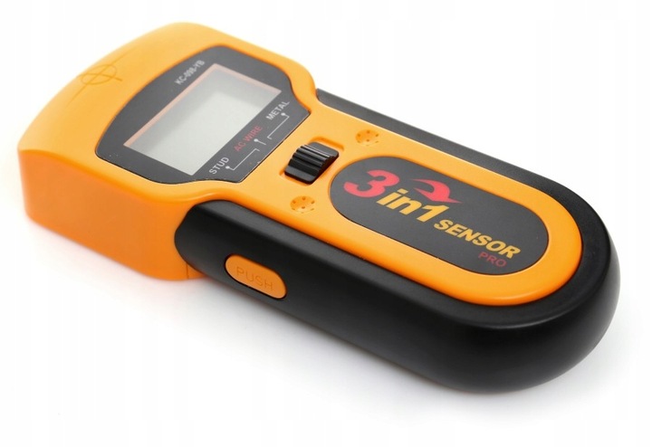 WYKRYWACZ METALI 3w1 PRECYZYJNY DETEKTOR PRZEWODOW KABLI DREWNA