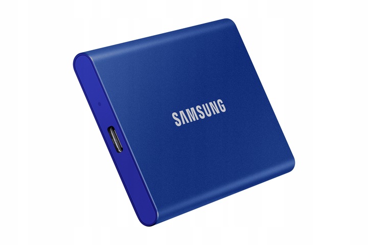 Dysk zewnętrzny Samsung SSD T7 Portable 1TB MU-PC1T0H/WW niebieski