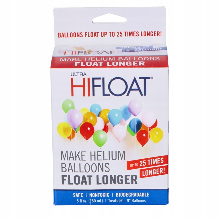 ŻEL klej USZCZELNIACZ HI-FLOAT 150ml BALONÓW Z HELEM z pompką ORYGINALNY