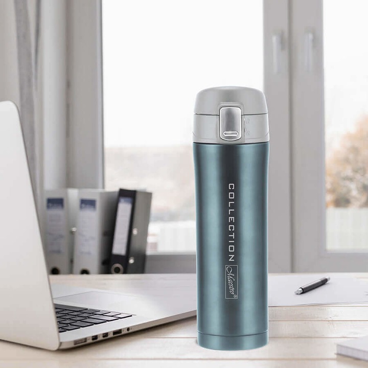 Kubek termiczny Maestro Niebieski 450 ml