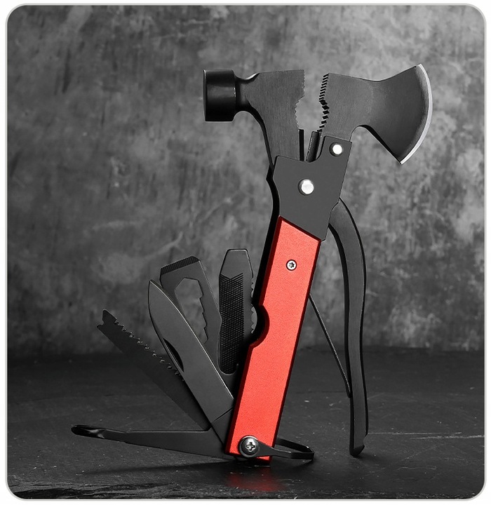 MULTITOOL NARZĘDZIE WIELOFUNKCYJNE SURVIVAL 17w1