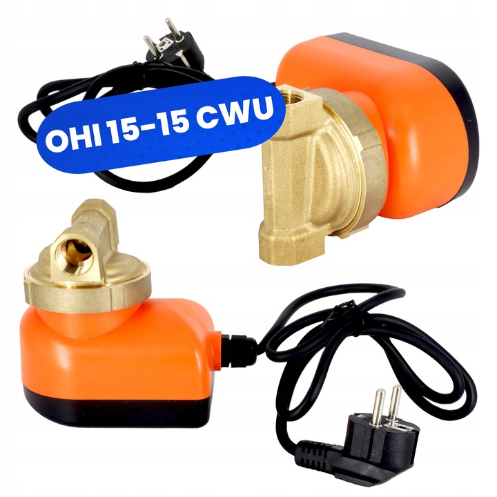 POMPA CYRKULACYJNA OBIEGOWA CWU DO WODY ENERGOOSZCZĘDNA CPI 15-15