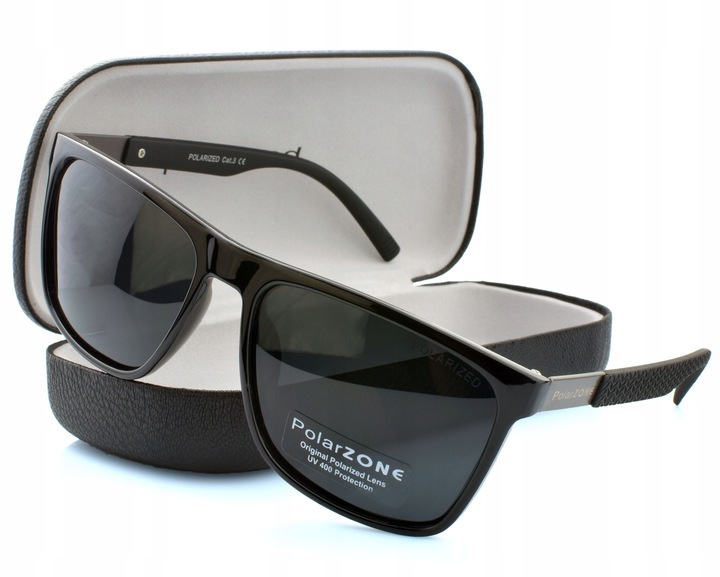 Męskie Okulary Przeciwsłoneczne Polaryzacyjne Kierowców Nerdy PolarZONE