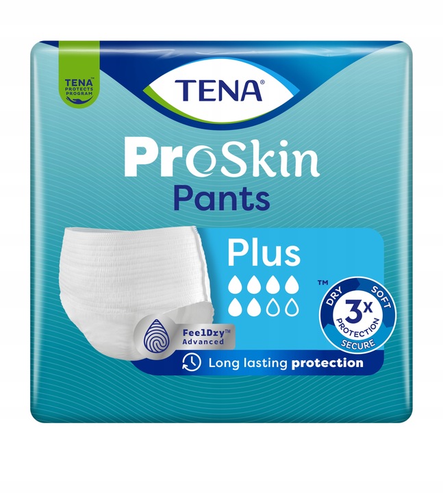 Pieluchomajtki dla dorosłych wciągane Majtki chłonne Tena Pants XL pieluchy