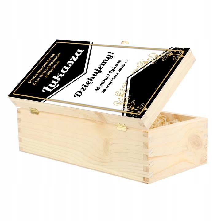 PODZIĘKOWANIE DLA ŚWIADKA ŚWIADKOWEJ SKRZYNKA