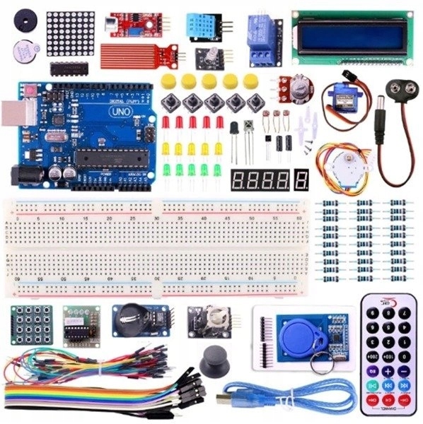 Zestaw startowy XXL Kompatybilny z Arduino KIT UNO R3 CH340 Edukacyjny Klon