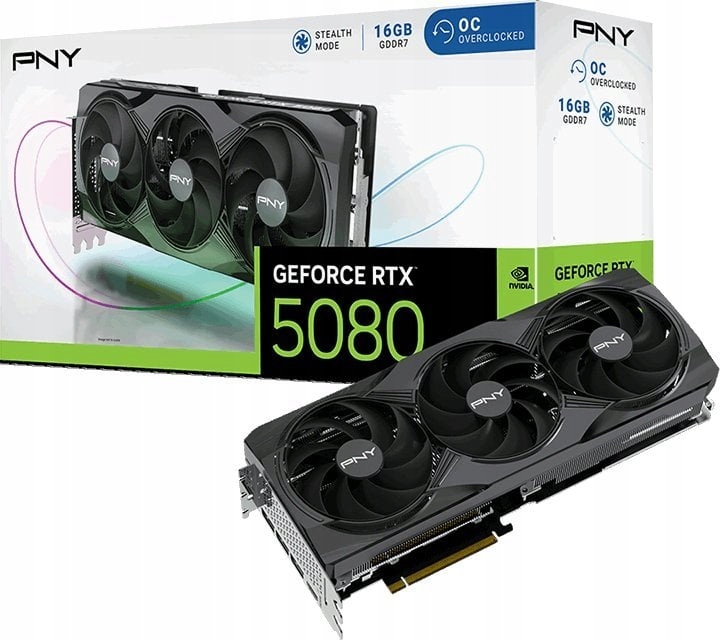 Karta graficzna PNY GeForce RTX 5080 OC 16GB GDDR7 (VCG508016TFXPB1-O)