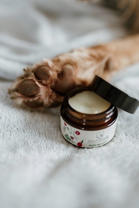 Naturalna maść na łapy dla psa