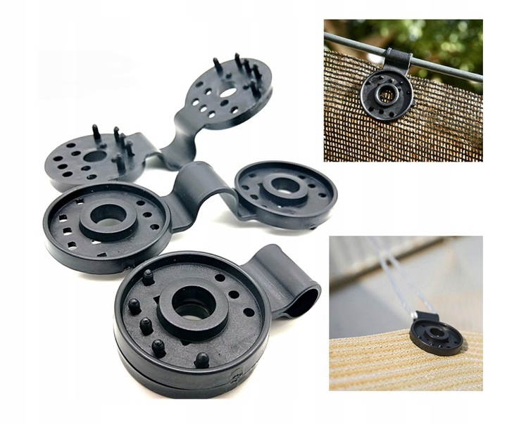 SIATKA CIENIUJĄCA 95% OSŁONA PŁOT 1,50mx10m GRAFIT