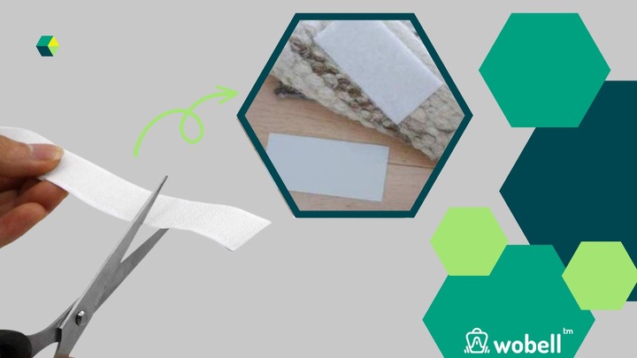 Taśma do OBRAZÓW RZEP CIĘCIA z RZEPEM SAMOPRZYLEPNA 4,57m TASMA PRZYLEPNA