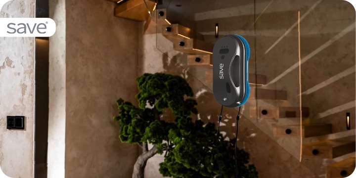 ROBOT DO OKIEN SZYB LUSTER MYJKA DO OKIEN Inteligentny Myjący Okna