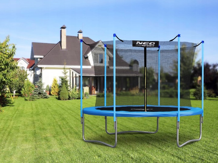 TRAMPOLINA OGRODOWA 252cm 8ft NEOSPORT model 2024
