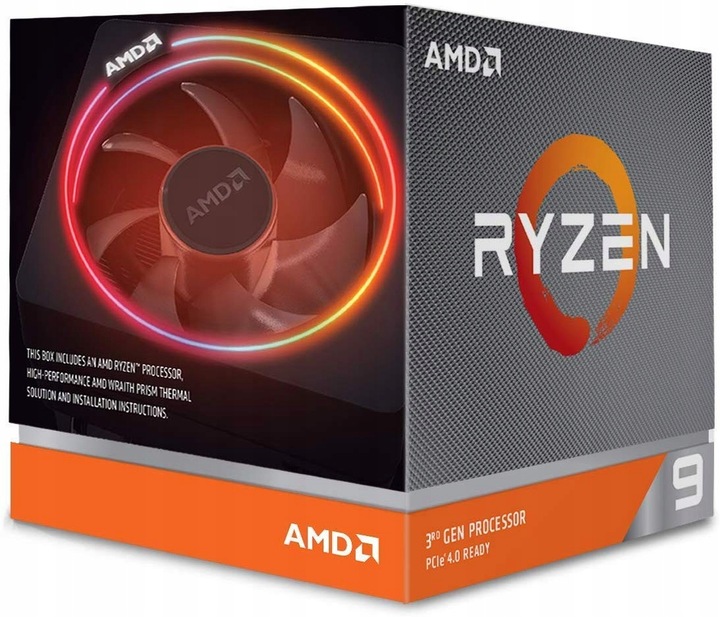 Zestaw Procesor AMD Ryzen 9 + Płyta AM4 +16GB DDR4