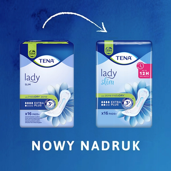 Podpaski urologiczne na nietrzymanie moczu TENA Lady Slim Extra+