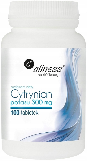 ALINESS CYTRYNIAN POTASU 300MG 100 TABLETEK - UKŁAD NERWOWY