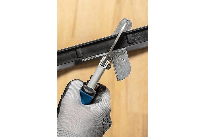 HOGERT NOŻYCE DO CIĘCIA USZCZELEK PROFILI LISTEW PCV PO KĄTEM KONTOMIERZ