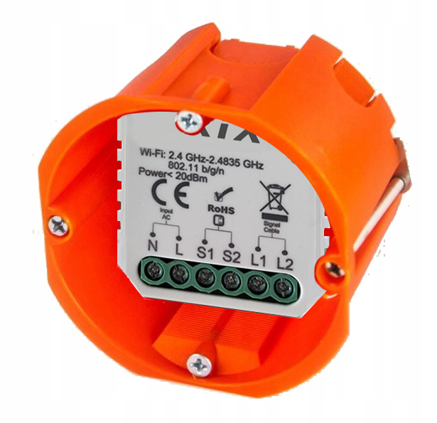 RTX Moduł STEROWNIK BRAMY GARAŻOWEJ ZIGBEE TUYA SMART + CZUJNIK