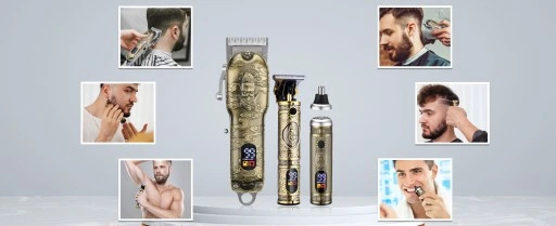 PROFESJONALNE MASZYNKI DO STRZYŻENIA TRYMER MĘSKI