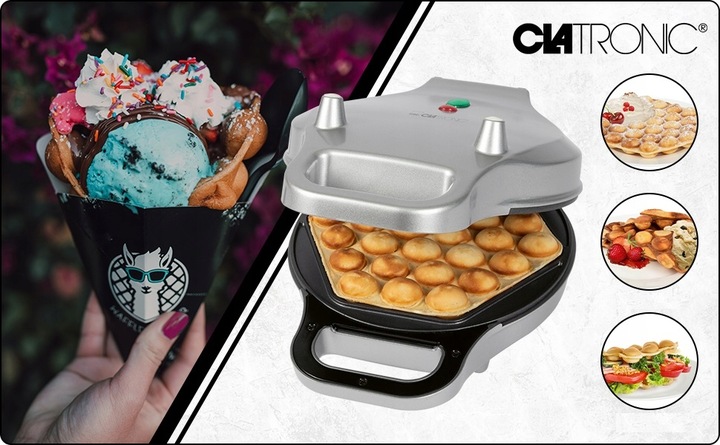 GOFROWNICA BĄBELKOWA GOFRY EGG ZAWIJANE BĄBELKOWE Puffs 700W MOCNA