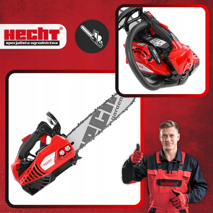 PILARKA PIŁA ŁAŃCUCHOWA SPALINOWA DO CIĘCIA DREWNA 924R MOC 0,8kW 30CM