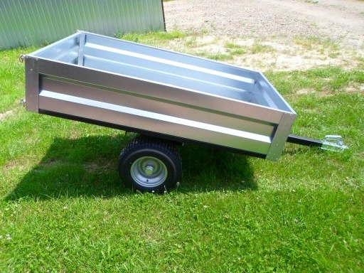 PRZYCZEPA PRZYCZEPKA Towarowa do quada ATV traktorka Wózek Stal-Met