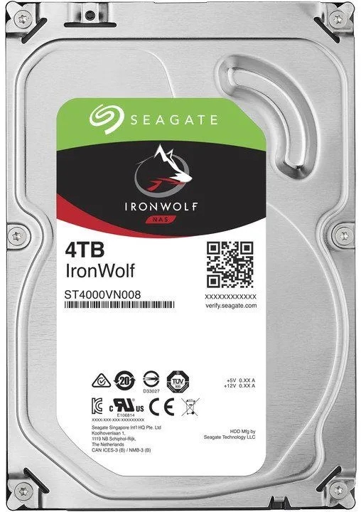Seagate IronWolf Dysk HDD ST4000VN006 4TB SATA