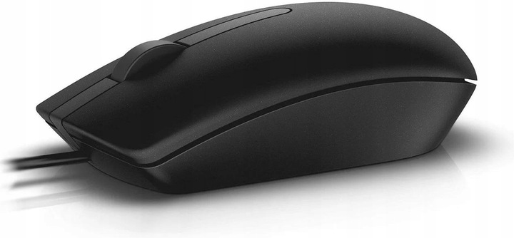 MYSZ KOMPUTEROWA PRZEWODOWA CZARNA Dell MS116 Wired Optical Mouse 1000 DPI