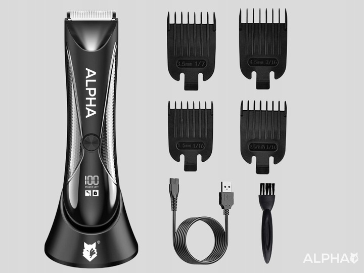 Maszynka Do Golenia Miejsc Intymnych - Trymer Do Brody, Włosów, Brwi